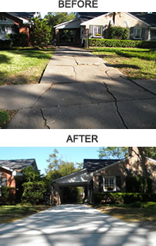 Before and After, another great job completed by RDTServices Concrete & More